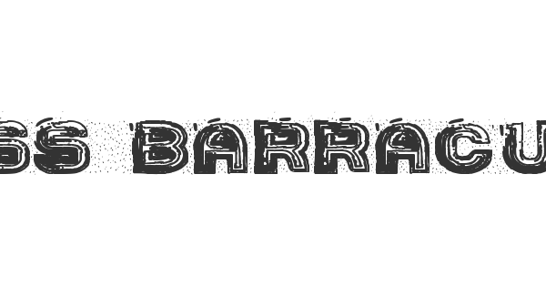 SS Barracuda St font thumbnail